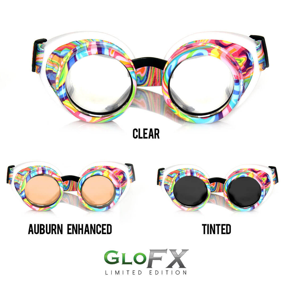 Kaleidoscope diffraction goggles hotsell