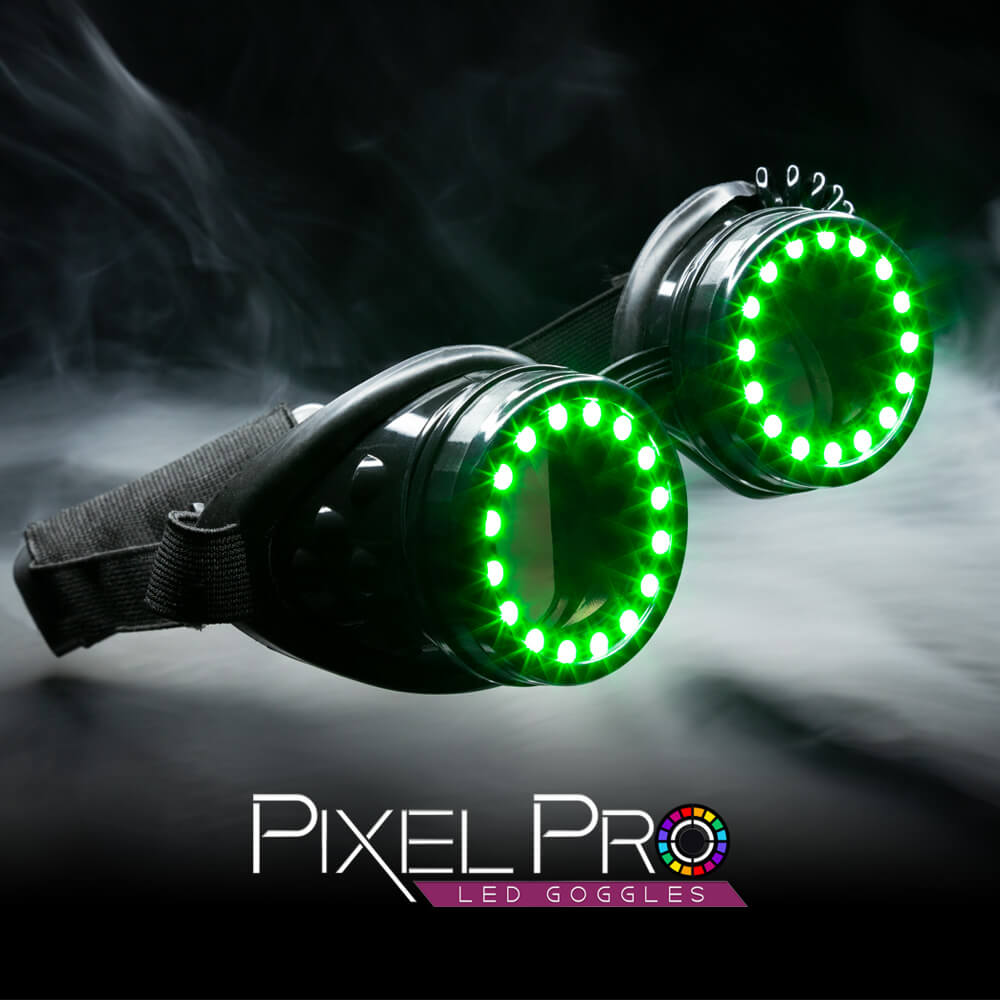 luminous goggles 007ln18 GloFX Pixel Pro LED Goggles