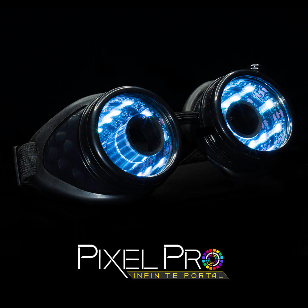 Pixel Pro Infinite Portal Goggles | Austin Bright Light Design