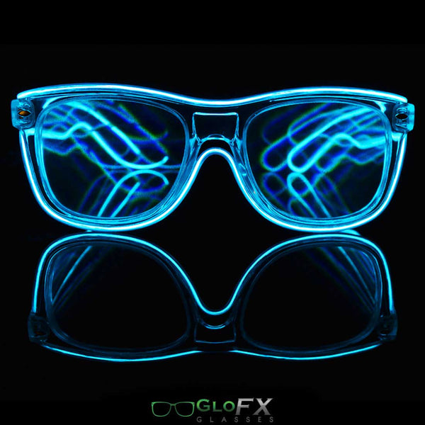 Customizable Luminescence Diffraction Glasses